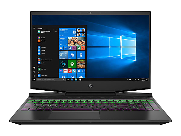 HP Pavilion Gaming Notebook, Core i5 i5-9300H, 8GB Memory, 256GB SSD, NVIDIA GeForce GTX 1650 Graphics, Shadow Black, Windows® 10 Home