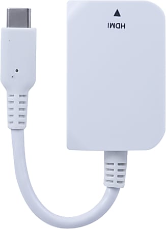 iPhone to HDMI + Charging Adapter Cable, White - NWCA Inc.