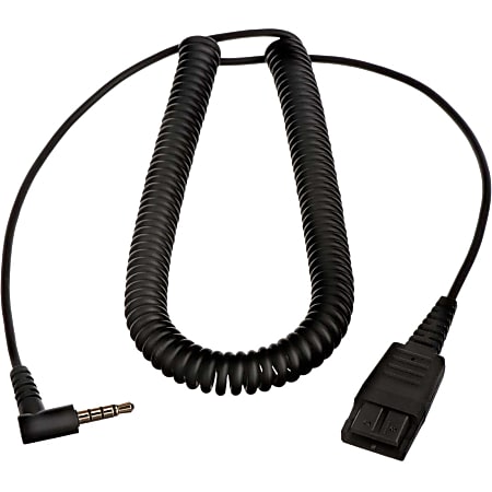 Jabra PC Cord Mini phoneQuick Disconnect Audio Cable for MacBook