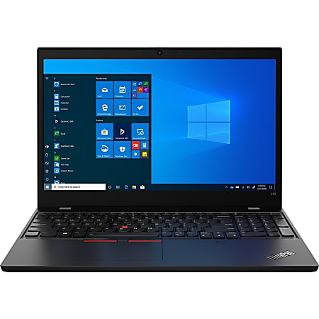 Lenovo ThinkPad L15 Gen1 20U7004CUS 15.6" Touchscreen Laptop - AMD Ryzen 5 PRO 4650U Hexa-core (6 Core) 2.10 GHz - 8 GB RAM - 256 GB SSD - Black - Windows 10 Pro - AMD Radeon Graphics