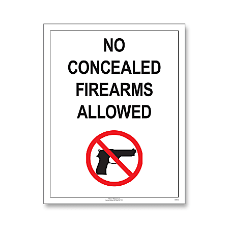 ComplyRight™ State Weapons Law Poster, English, Missouri, 11" x 14"