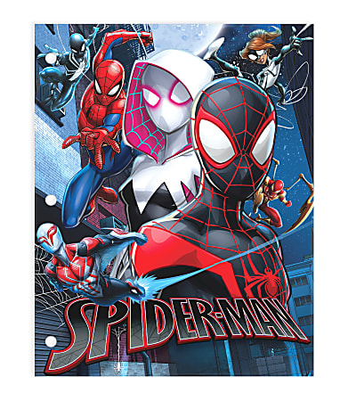 Spiderman 2-Pocket Paper Folder, 11.75" x 9.5"