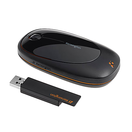 Kensington® Ci75m Wireless Notebook Mouse, Black