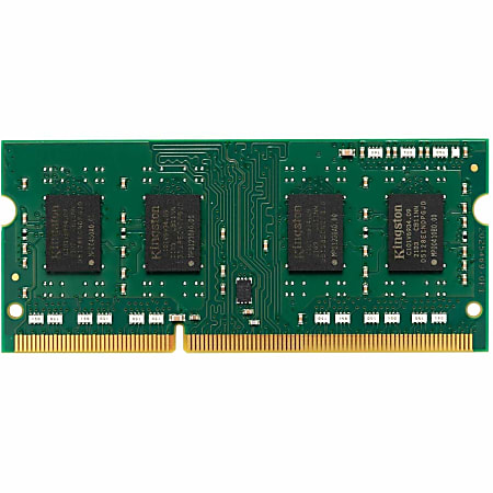 Kingston 4GB DDR3L SDRAM Memory Module - For Notebook - 4 GB - DDR3-1600/PC3-12800 DDR3L SDRAM - 1600 MHz - CL11 - 1.35 V - Non-ECC - 204-pin - SODIMM