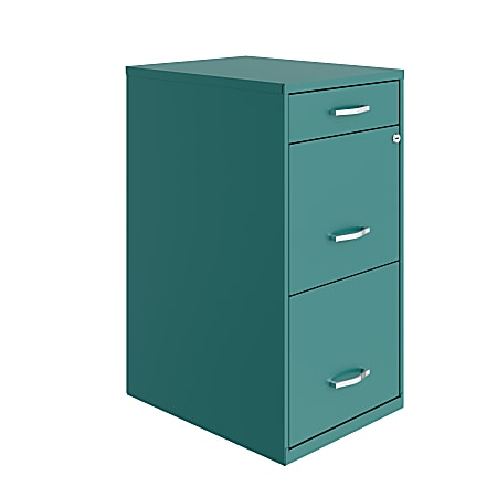 Realspace SOHO Organizer 18 D Vertical 3 Drawer File Cabinet