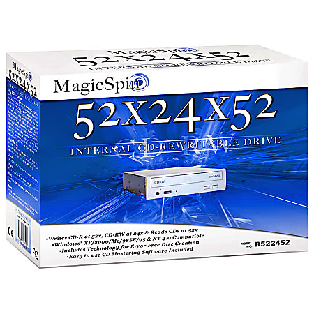 Magic Spin 52x24x52x Internal CD-RW Drive
