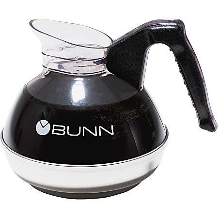 BUNN-O-MATIC 2.2 Liter Push Button Airpot, Stainless Steel