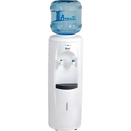 Avanti WD360 Cold / Room Temperature Water Dispenser - 5gal - Plastic - 33.5" x 11.75" x 12" - White