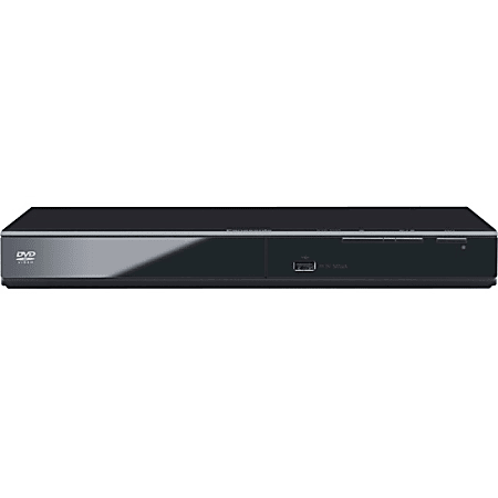 Panasonic DVD-S500 1 Disc(s) DVD Player - Black - Dolby Digital - DVD-RW, DVD+RW, CD-RW - PAL, NTSC - DVD Video, XviD, Video CD, SVCD, DivX - Progressive Scan - USB