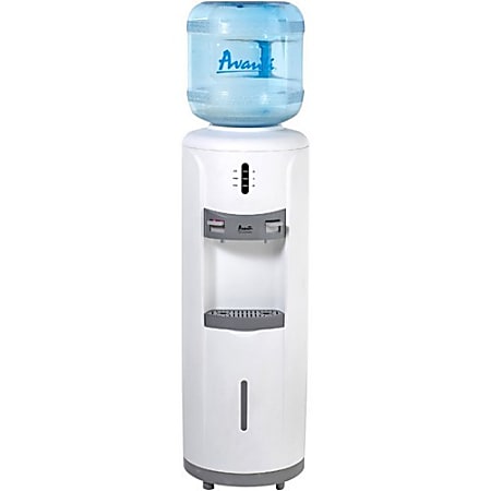 Avanti WD361 Water Dispenser - 5gal - Plastic - 33.75" x 13" x 12.25" - White