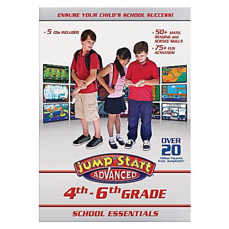 JumpStart® Advanced 4th-6th Grade, Traditional Disc