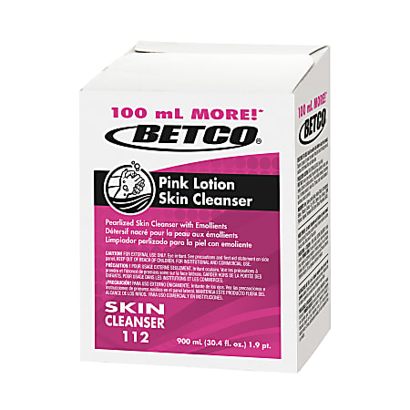 Betco® Lotion Skin Soap Cleanser, Floral Scent, 30.43 Oz, Carton Of 12 Refills