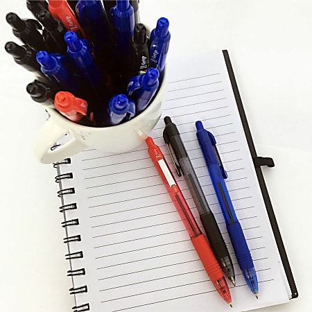 Zebra Pen Z Grip Retractable Ballpoint Pens Pack Of 12 Medium