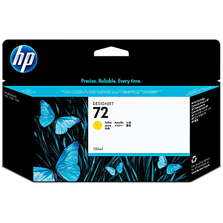 HP 72, (C9373A) Yellow Original Ink Cartridge