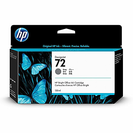 HP 72 Gray Ink Cartridge, C9374A