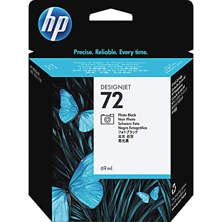 HP 72, Photo Black Ink Cartridge (C9397A)
