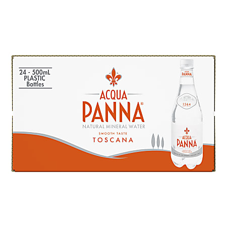 Acqua Panna® Natural Spring Water, 16.9 Oz, Case Of 24 Plastic Bottles