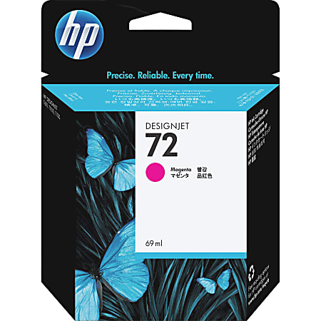 HP 72, Magenta Ink Cartridge (C9399A)