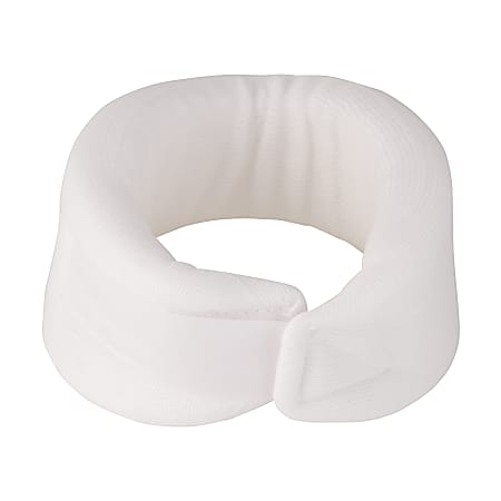 DMI Firm Foam Cervical Collar, 3" x 21", White