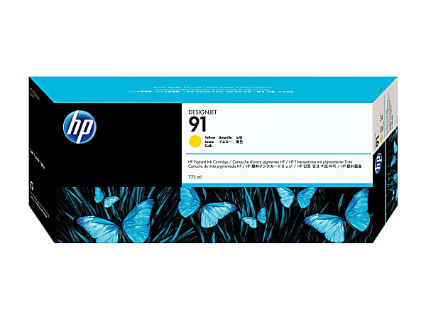 HP 91 Yellow Ink Cartridge, C9469A