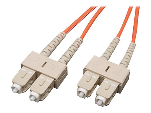 Eaton Tripp Lite Series Duplex Multimode 62.5/125 Fiber Patch Cable (SC/SC), 7M (23 ft.) - Patch cable - N30607M