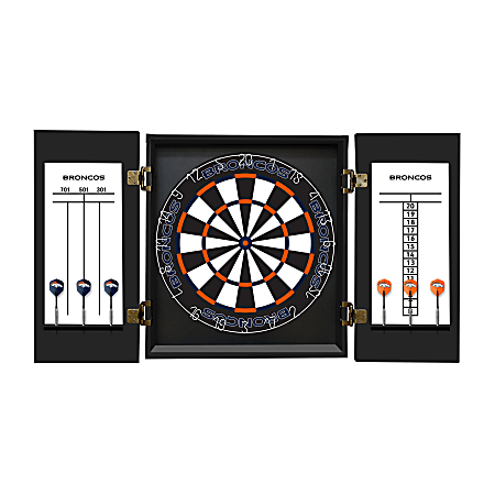 Imperial NFL Fan's Choice Dartboard Set, Denver Broncos