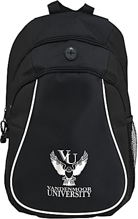 Custom Color Accent Polyester Budget Backpack