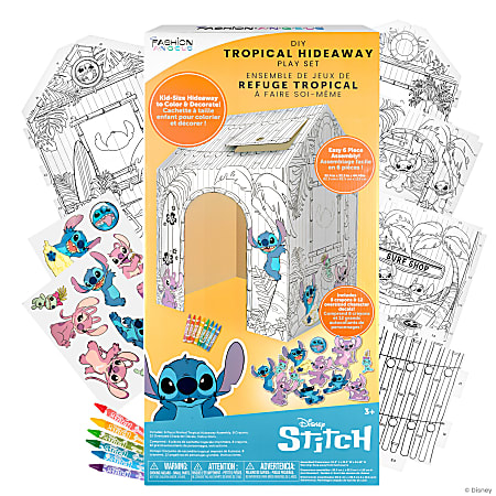 Fashion Angels Disney's Stitch Corrugated Tropical Hideaway