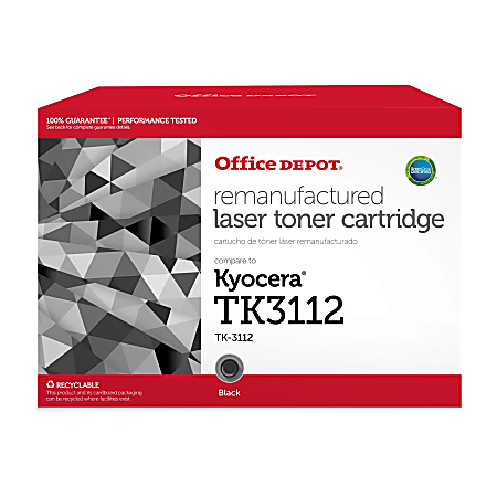 Office Depot® Standard Yield Black Toner Cartridge Replacement For Kyocera Mita TK3112, ODTK3112