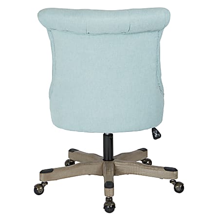 Office Star Hannah Tufted Office Chair MintGray Office Depot