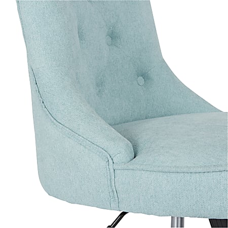 Office Star Hannah Tufted Office Chair MintGray Office Depot