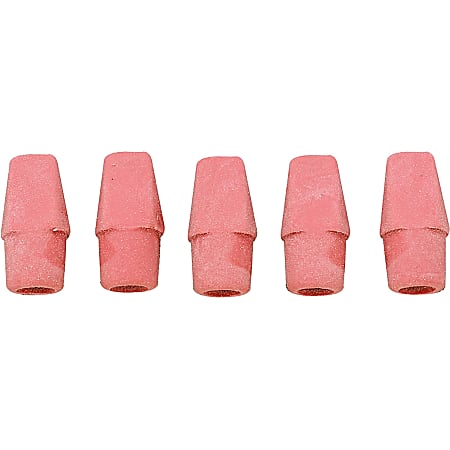 Integra Pink Pencil Cap Eraser - Pink - Wedge - 144 / Box - Latex-free