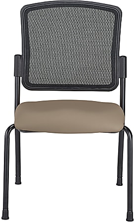 WorkPro® Spectrum Series Mesh/Vinyl Stacking Guest Chair with