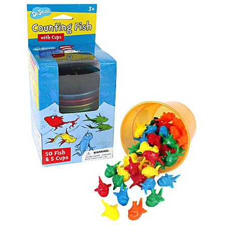 Eureka Dr. Seuss Counting Fish With Cups