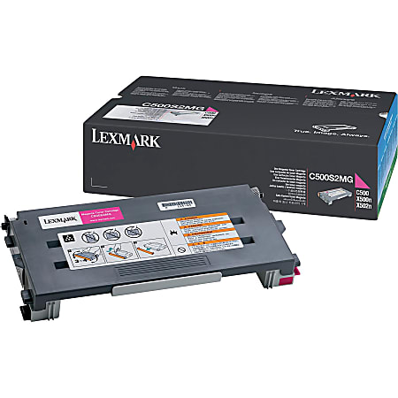 Lexmark Toner Cartridge - Laser - Standard Yield - 1500 Pages - Magenta - 1 Each