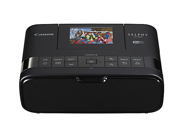 Canon® SELPHY™ CP1200 Wireless Compact Photo Printer, Black