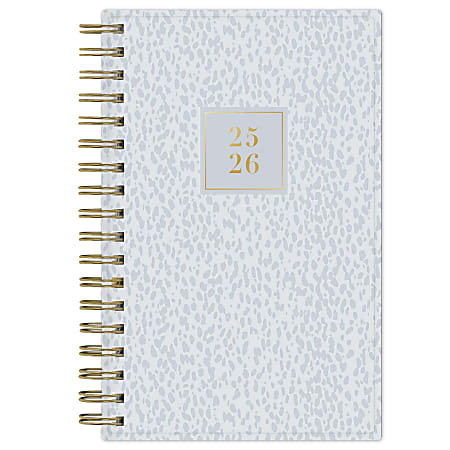 2025-2026 Blue Sky Dalmatia Weekly/Monthly Academic Planning Calendar, 3-5/8" x 6-1/8", July 2025 to June 2026, 152076