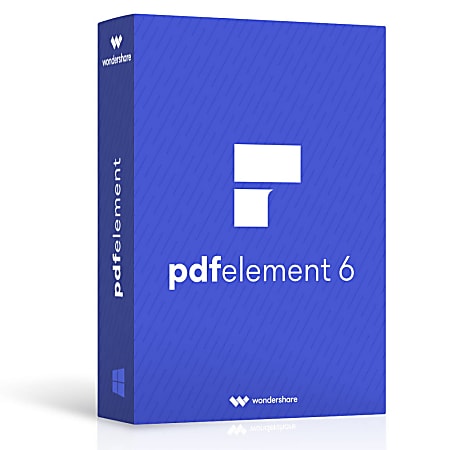 Wondershare PDFelement 6, Pro For Mac®