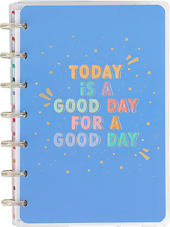 2023-2024 Happy Planner Monthly/Weekly Mini Planner, 4-3/5" x 7", Fun Illustrations, July 2023 To June 2024, PPMD12-130