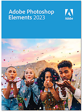 Adobe® Photoshop Elements Software 2023 For PC/Mac, Windows®