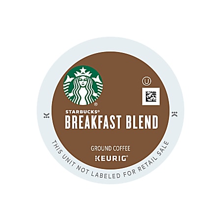 Starbucks® Single-Serve Coffee K-Cup®, Breakfast Blend, Carton Of 24