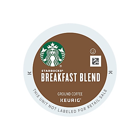 Starbucks® Single-Serve Coffee K-Cup®, Breakfast Blend, Carton Of