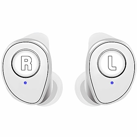 RL Audio FiTerra Wireless In-Ear Headphones, White, RLT10
