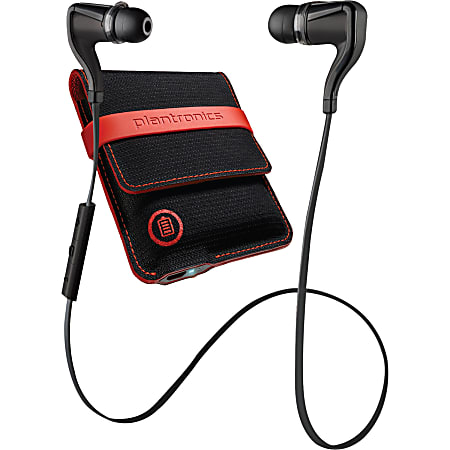 Plantronics® BackBeat GO 2 Wireless Bluetooth® Earbud Headphones, Black, BBTGO2BLACKCASE