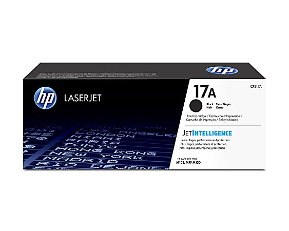 HP 17A Black Toner Cartridge, CF217A