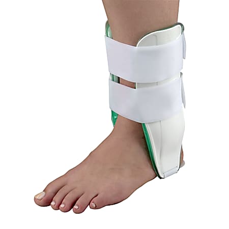 DMI® Air Cast Ankle Brace Ankle Protector, Standard Size, Left, White