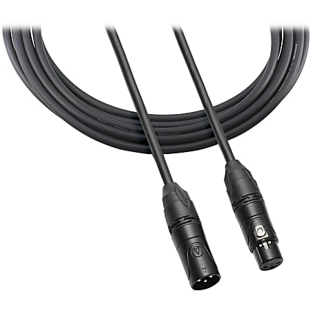 Audio-Technica® XLRF-XLRM Balanced Microphone Cable. 30&#x27;