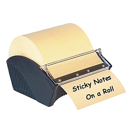 Zip Notes™ Manually Operated Notes Dispenser, Dark Blue