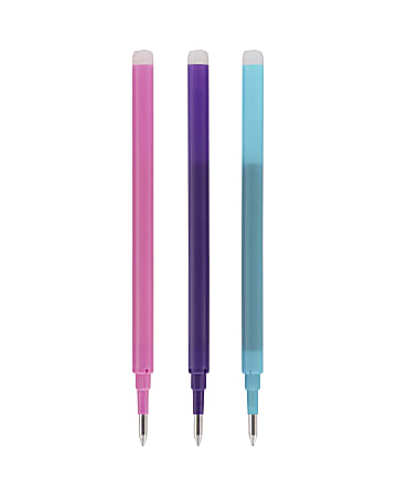 Pilot FriXion Erasable Gel Ink Pens in Red - Fine Point - Pack of 3 with 2 Refill Packs