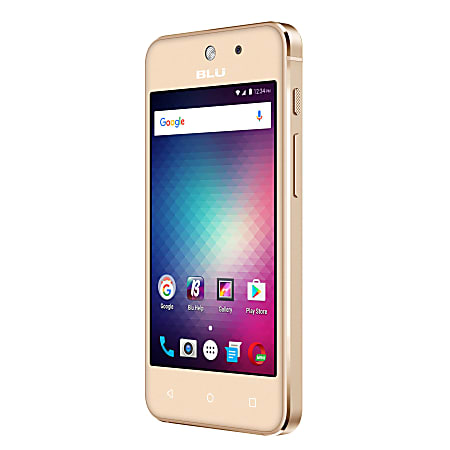 BLU Vivo 5 Mini V050Q Cell Phone, Gold, PBN201172